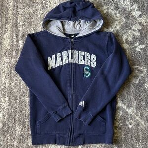Adidas Kids Seattle Mariners Zip-Up Hoodie